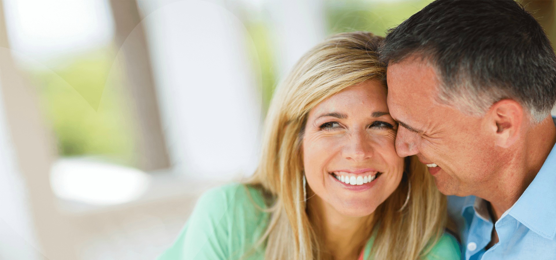 A happy over-40s couple who met on MatureFreeAndSingle in Bournemouth